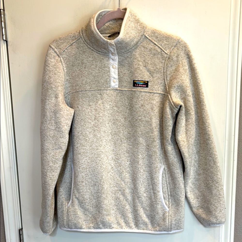 L.L. Bean Pullover Sweater, Size Medium - image 2